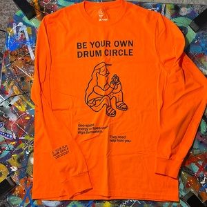 Be Your Own Drum Circle “electric orange”